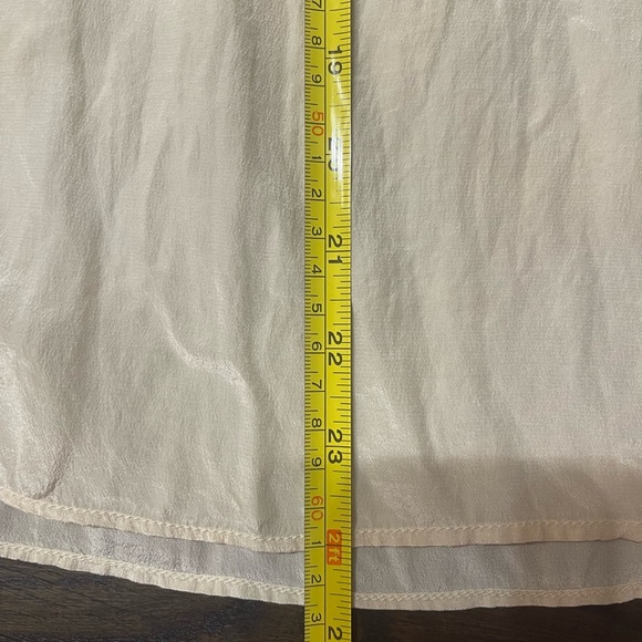 Calypso st. Barth creamy boho blouse silk size XS - Picture 10 of 10